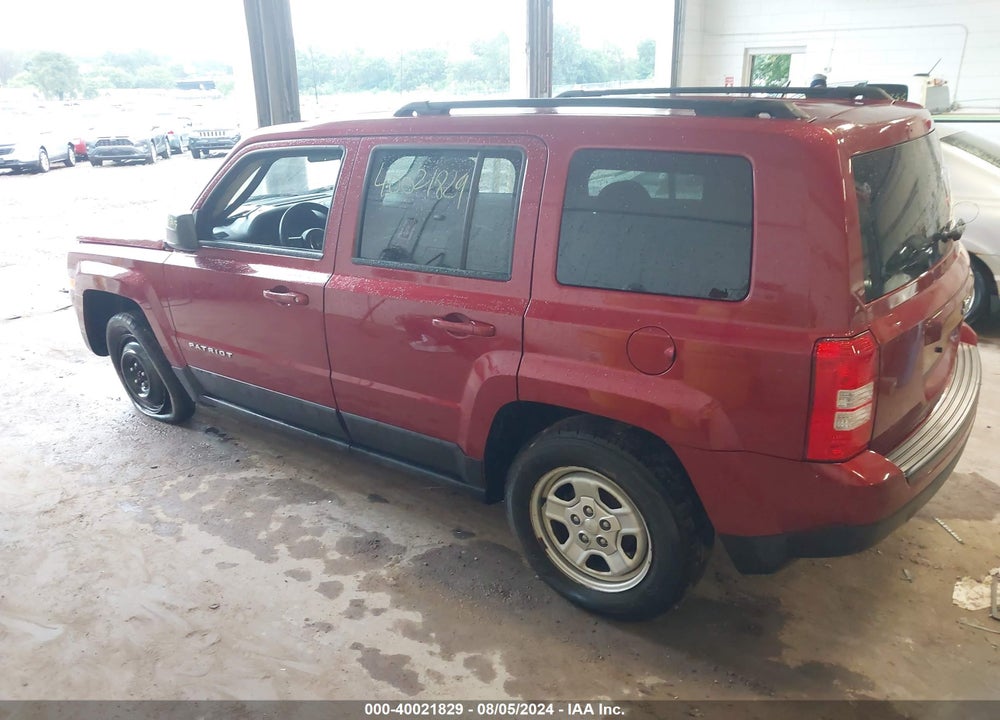 2014 JEEP PATRIOT SPORT VIN: 1C4NJPBB7ED785403
