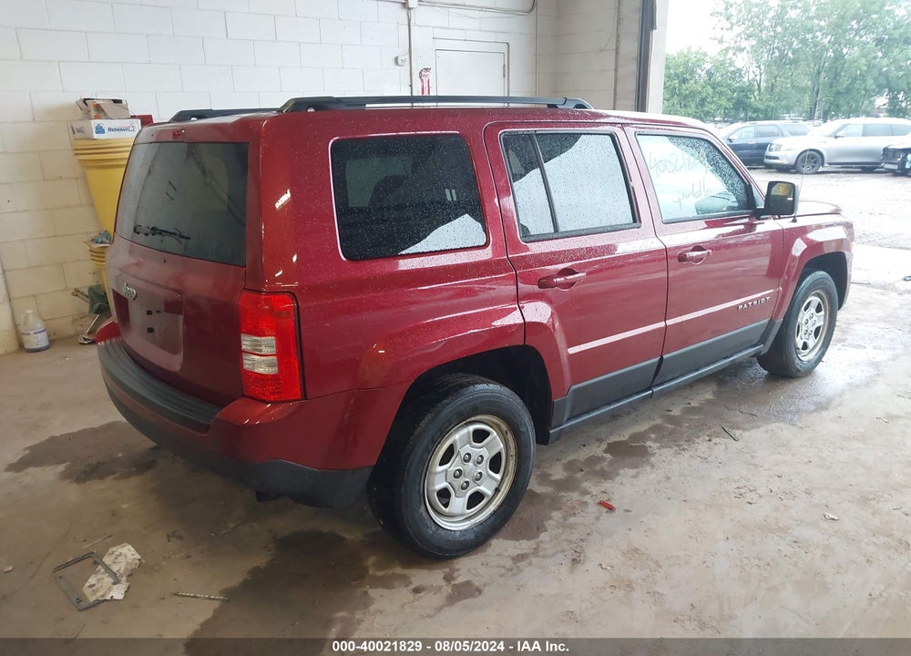 2014 JEEP PATRIOT SPORT VIN: 1C4NJPBB7ED785403