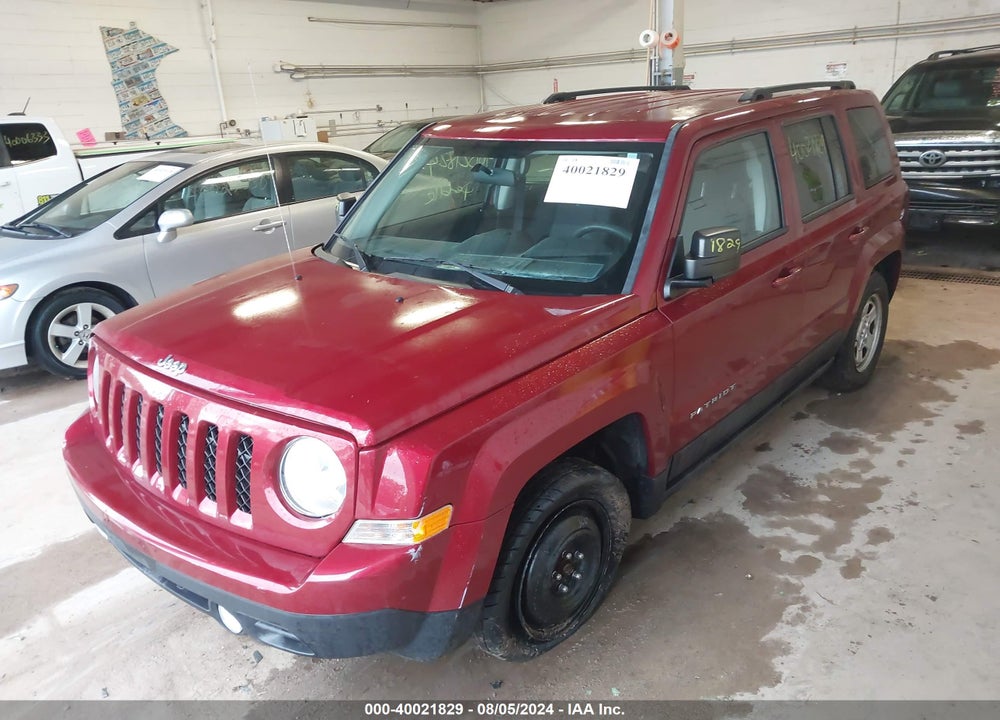 2014 JEEP PATRIOT SPORT VIN: 1C4NJPBB7ED785403
