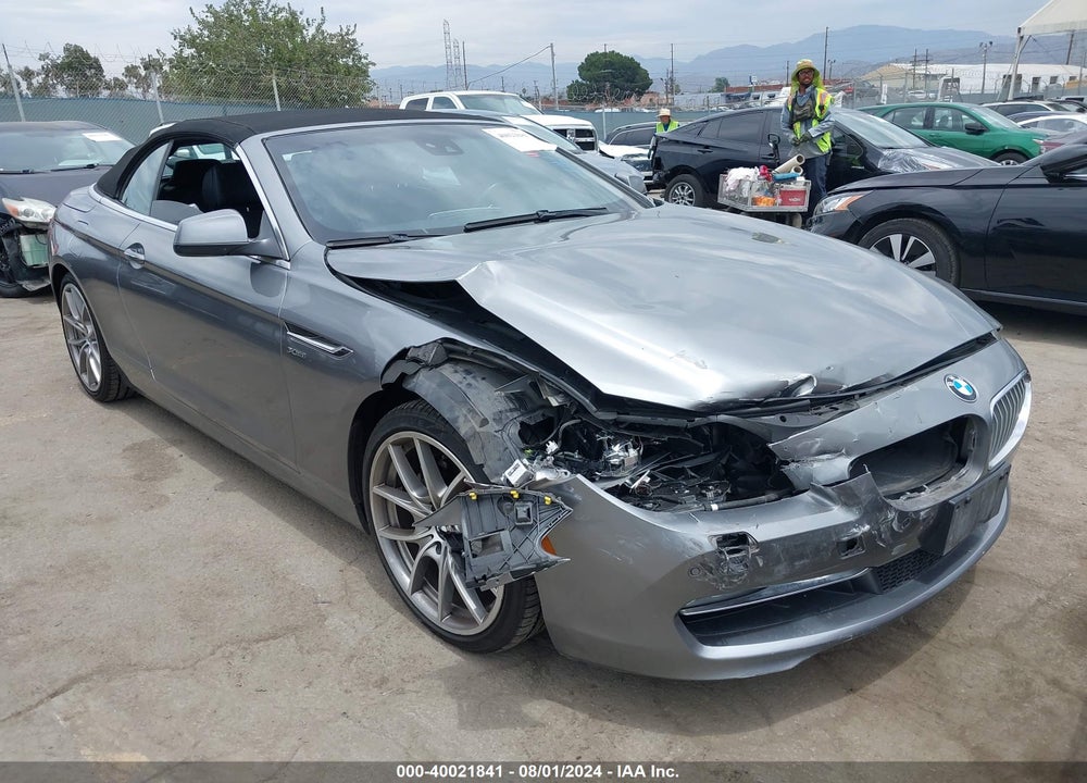 2012 BMW 650I XDRIVE VIN: WBALZ5C5XCC619566