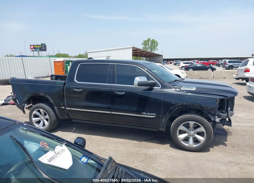 2019 RAM 1500 LIMITED  4X2 5'7 BOX VIN: 1C6RREHT3KN507657