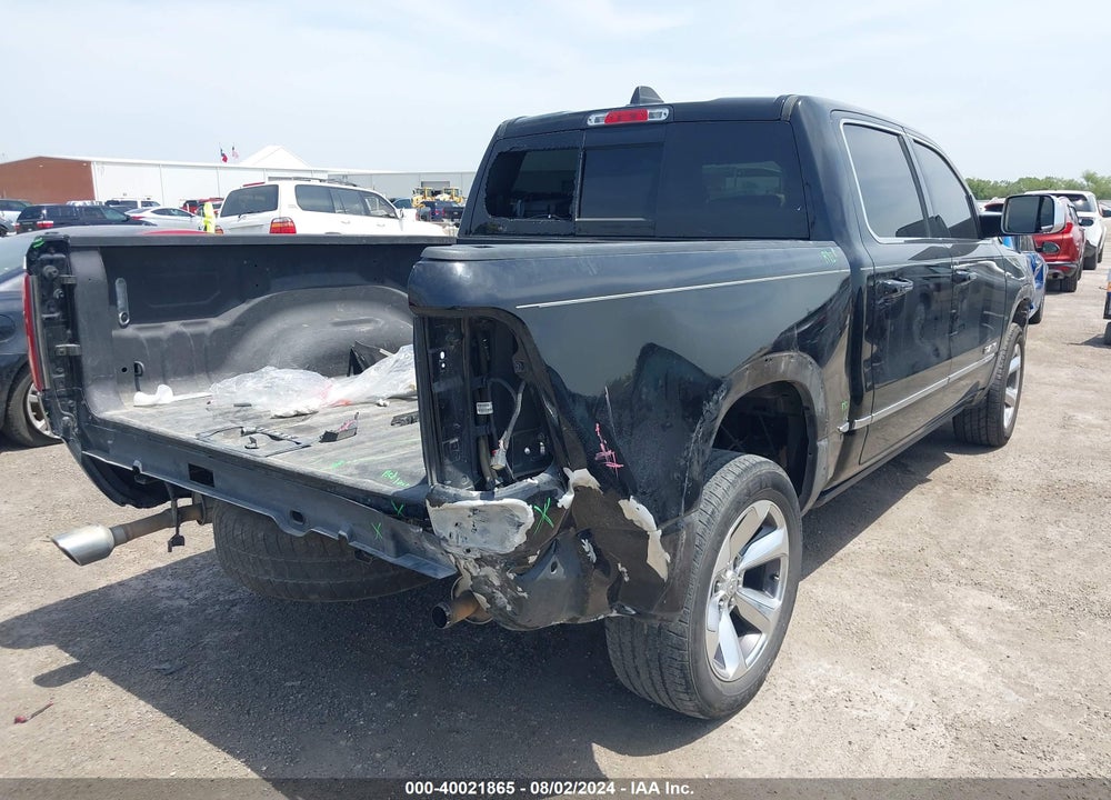 2019 RAM 1500 LIMITED  4X2 5'7 BOX VIN: 1C6RREHT3KN507657