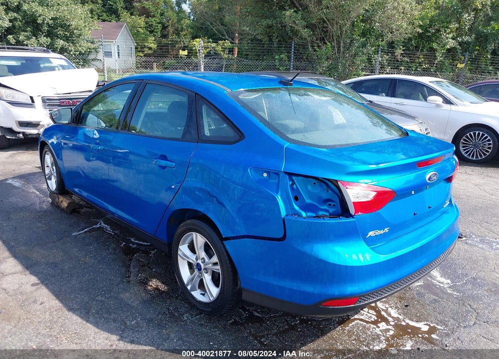 2014 FORD FOCUS SE VIN: 1FADP3F25EL389754