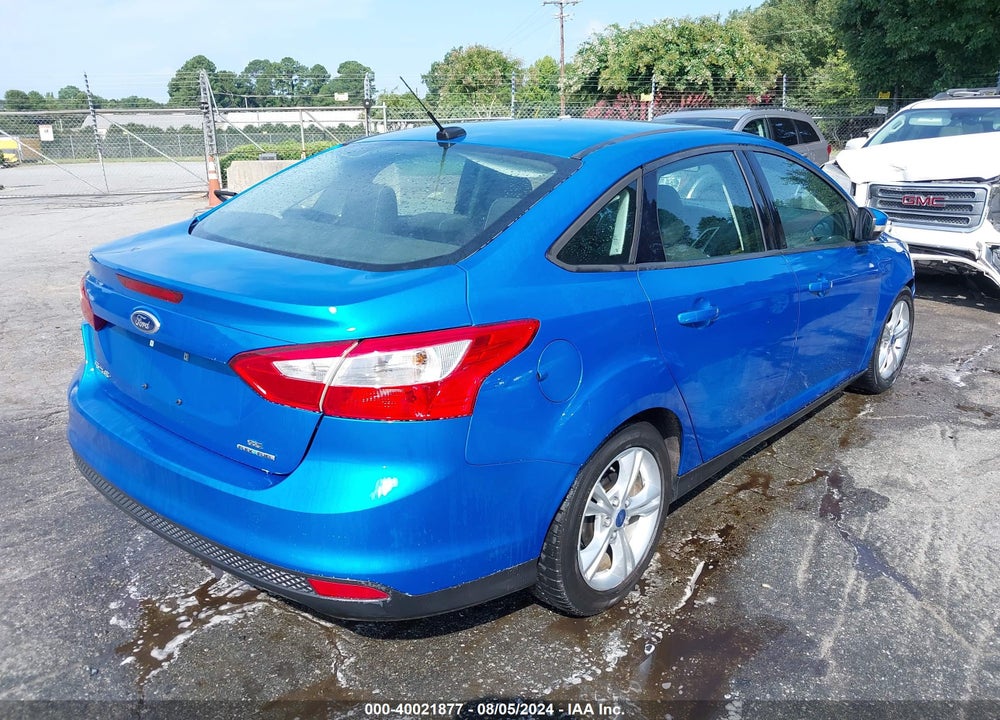 2014 FORD FOCUS SE VIN: 1FADP3F25EL389754