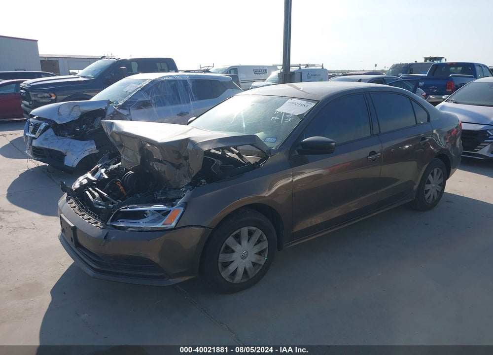 2015 VOLKSWAGEN JETTA VIN: 3VW1K7AJ7FM249641