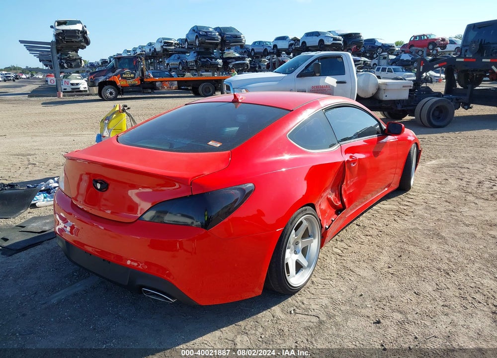 2012 HYUNDAI GENESIS 3.8 R-SPEC VIN: KMHHU6KH4CU069215