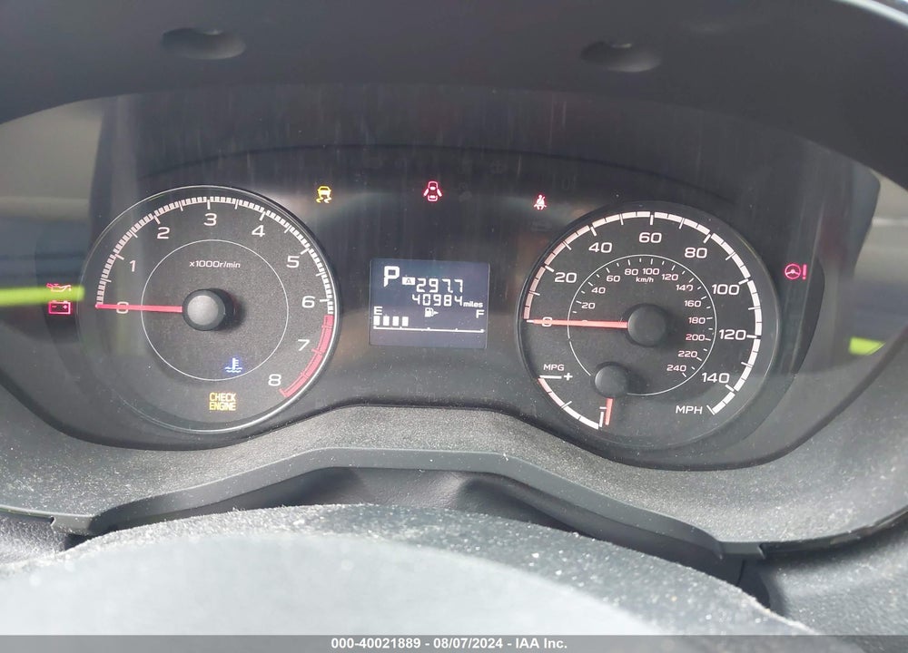 2017 SUBARU IMPREZA VIN: 4S3GKAA62H3617248