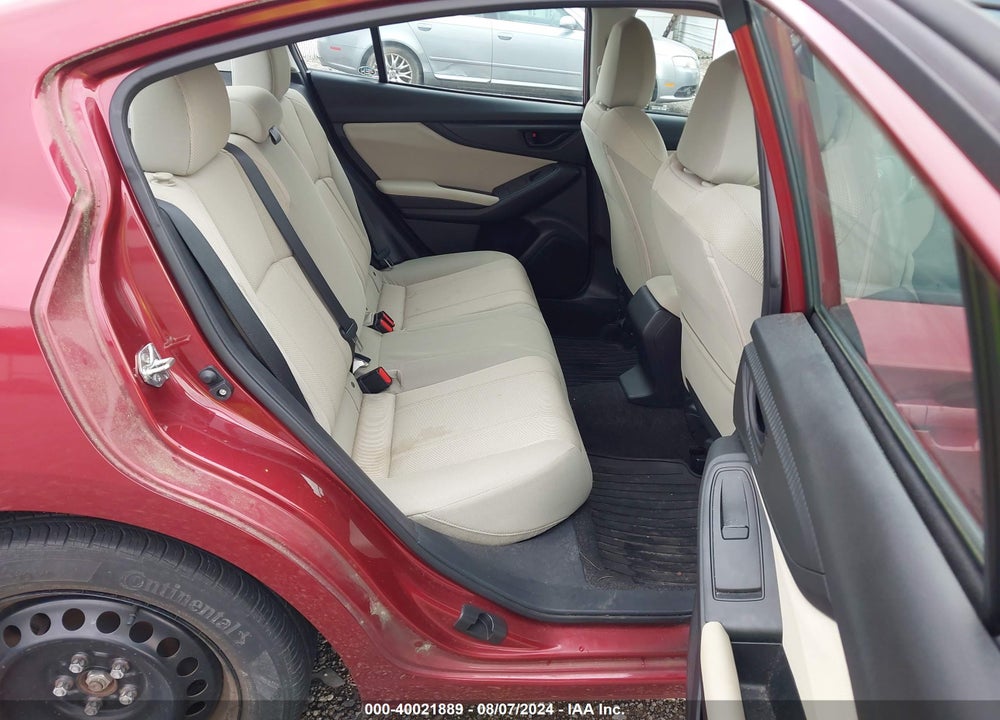 2017 SUBARU IMPREZA VIN: 4S3GKAA62H3617248