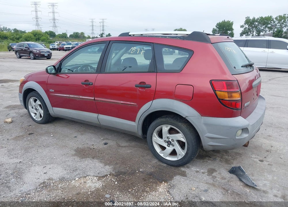 2003 PONTIAC VIBE VIN: 5Y2SM62803Z405603