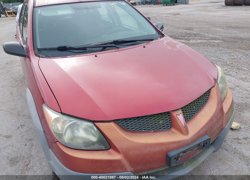 2003 PONTIAC VIBE VIN: 5Y2SM62803Z405603