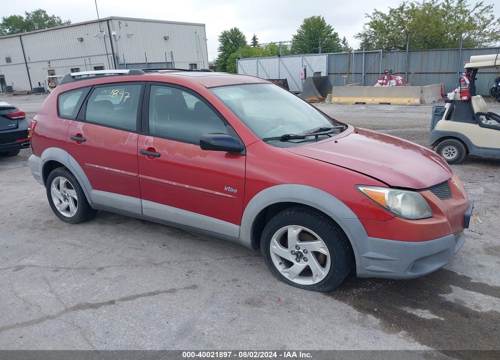 2003 PONTIAC VIBE VIN: 5Y2SM62803Z405603