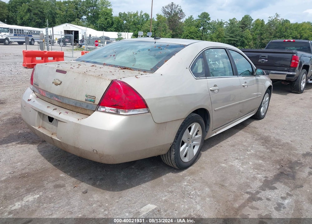 2011 CHEVROLET IMPALA LS VIN: 2G1WA5EK2B1148066
