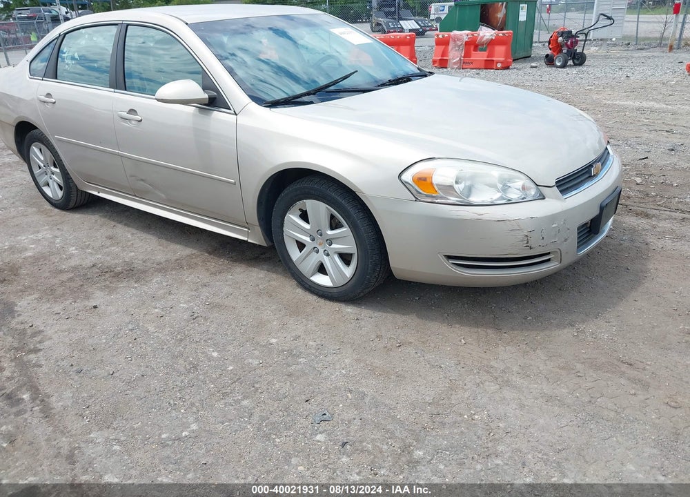 2011 CHEVROLET IMPALA LS VIN: 2G1WA5EK2B1148066