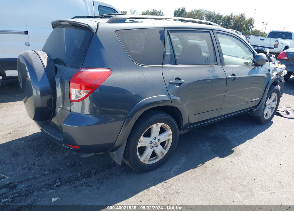 2007 TOYOTA RAV4 SPORT V6 VIN: JTMZK32V076003533