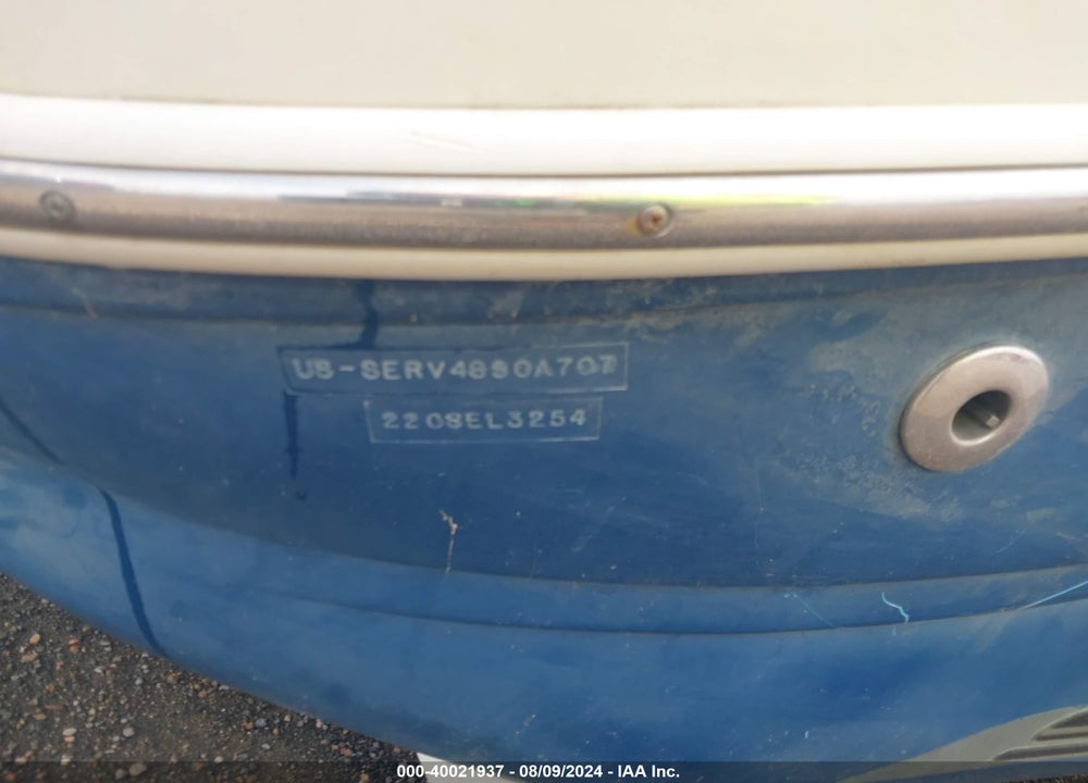 2007 SEA RAY OTHER VIN: SERV4890A707