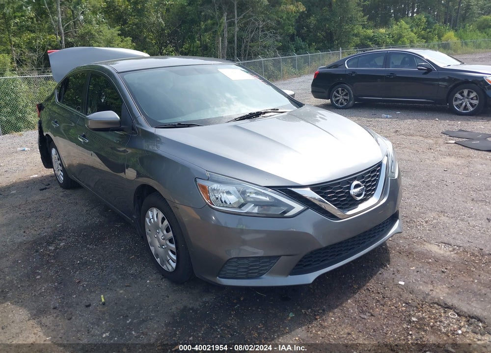 2016 NISSAN SENTRA S VIN: 3N1AB7AP6GY287317