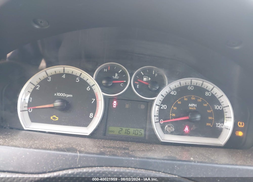 2008 CHEVROLET AVEO VIN: KL1TD566X8B068825