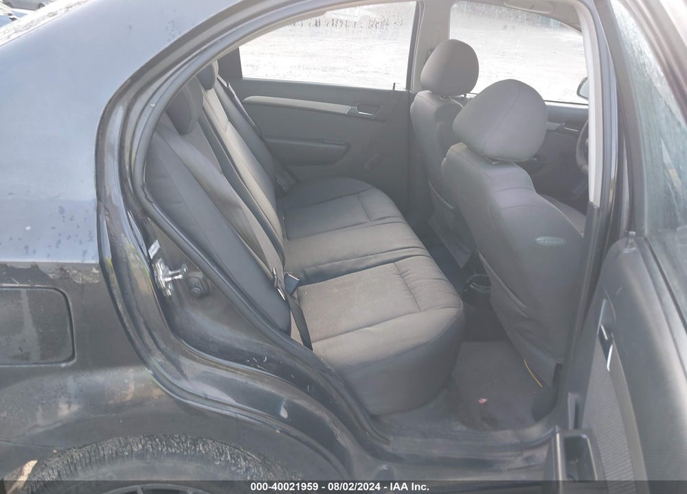 2008 CHEVROLET AVEO VIN: KL1TD566X8B068825