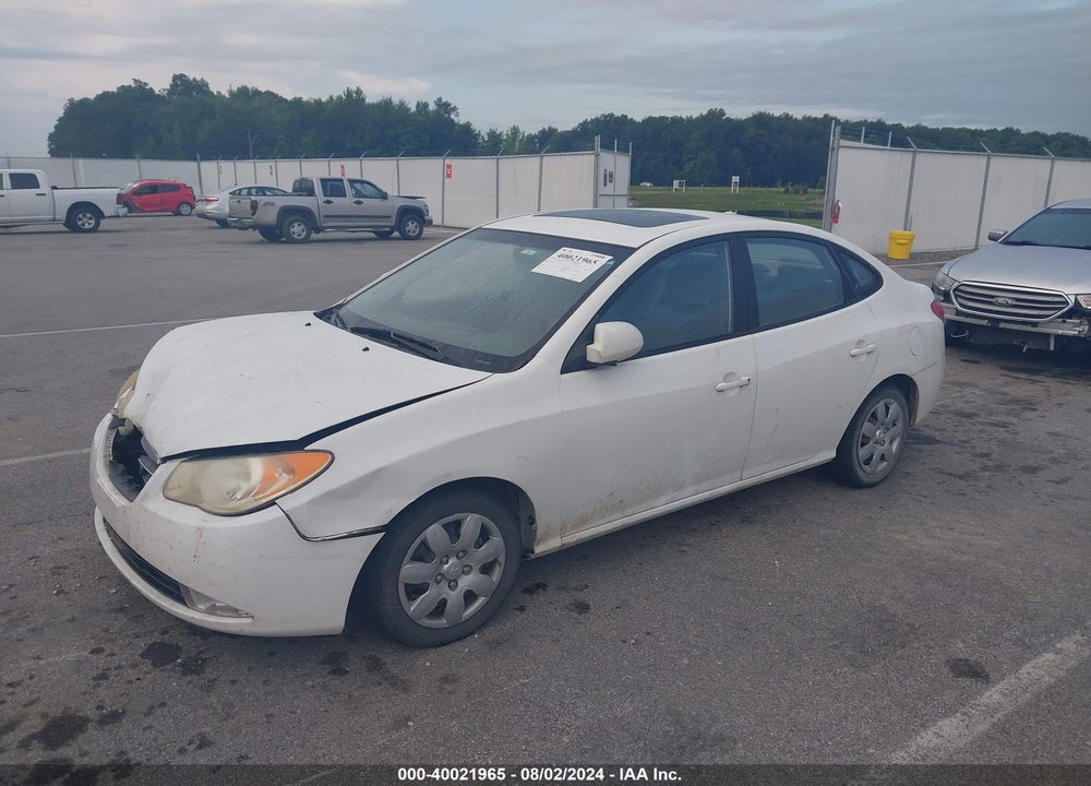2007 HYUNDAI ELANTRA GLS/LIMITED/SE VIN: KMHDU46D37U123734