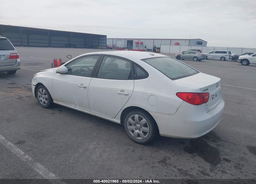 2007 HYUNDAI ELANTRA GLS/LIMITED/SE VIN: KMHDU46D37U123734