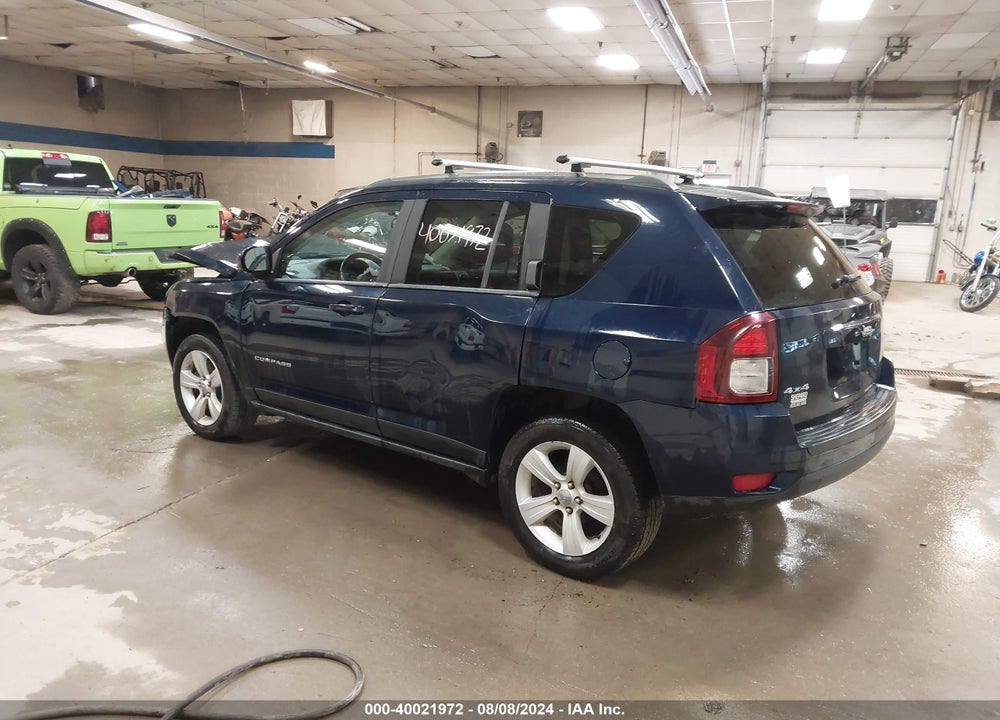 2014 JEEP COMPASS LATITUDE VIN: 1C4NJDEB7ED549487