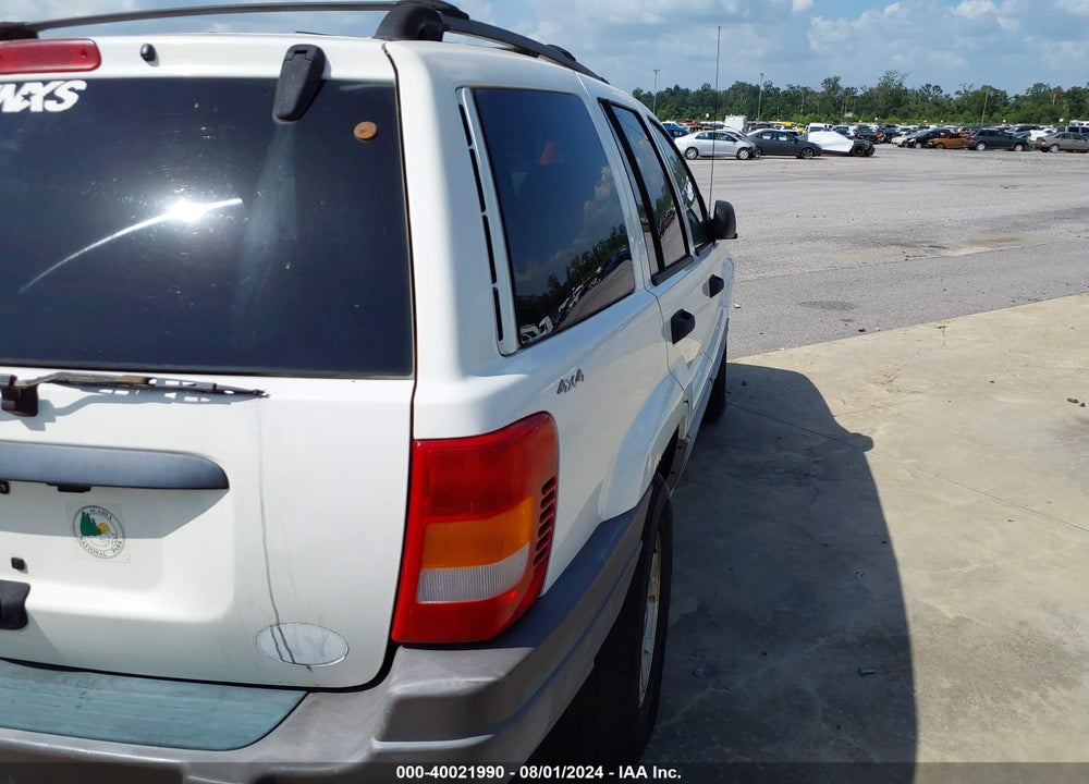 2000 JEEP GRAND CHEROKEE LAREDO VIN: 1J4GW48S4YC352626