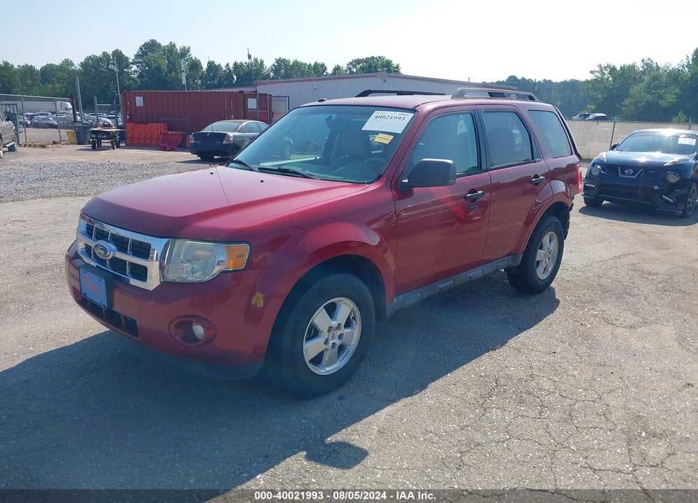 2011 FORD ESCAPE XLT VIN: 1FMCU9DG4BKB50760