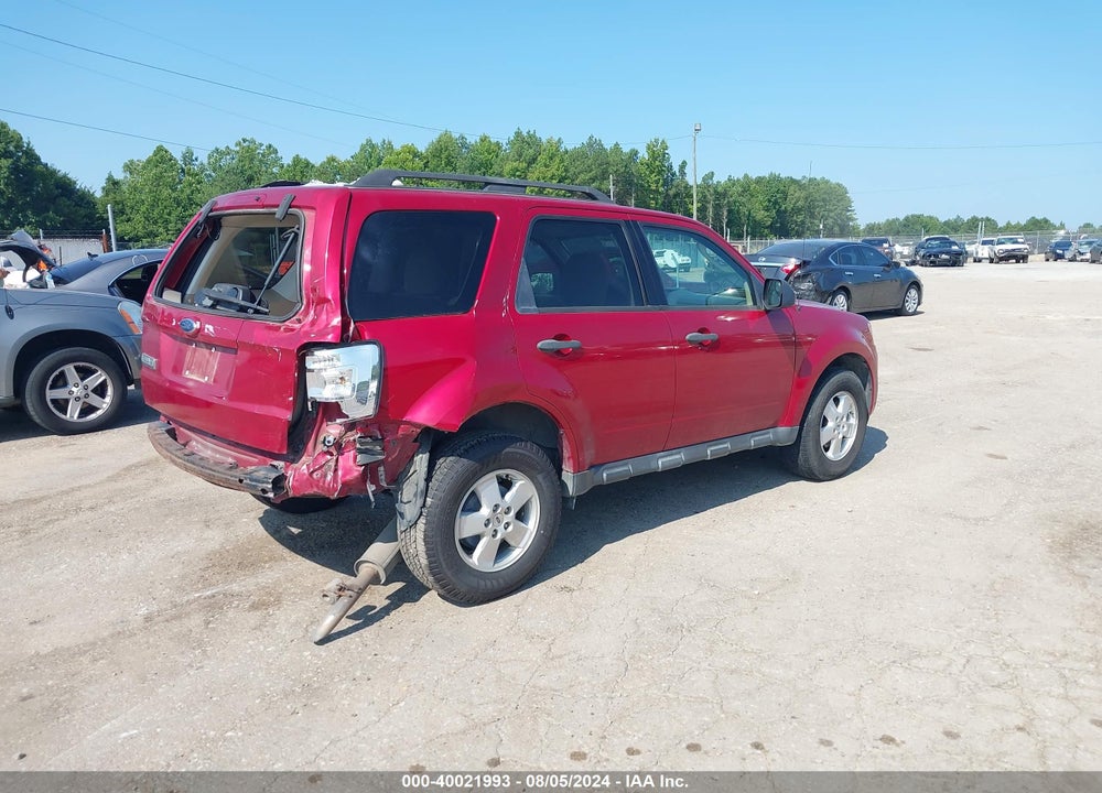 2011 FORD ESCAPE XLT VIN: 1FMCU9DG4BKB50760