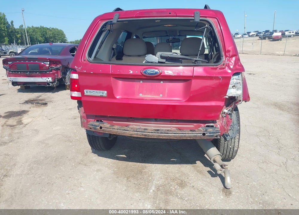 2011 FORD ESCAPE XLT VIN: 1FMCU9DG4BKB50760