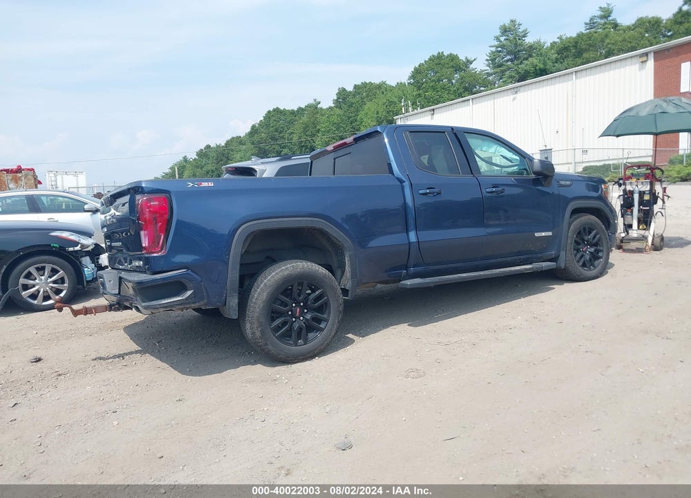 2022 GMC SIERRA 1500 LIMITED 4WD DOUBLE CAB STANDARD BOX ELEVATION VIN: 1GTR9CED0NZ157041