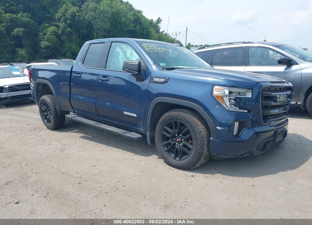 2022 GMC SIERRA 1500 LIMITED 4WD DOUBLE CAB STANDARD BOX ELEVATION VIN: 1GTR9CED0NZ157041