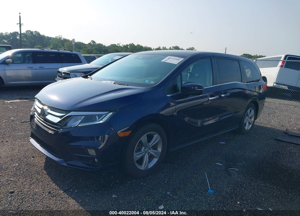 2020 HONDA ODYSSEY EX-L/EX-L W/NAVI RES VIN: 5FNRL6H7XLB026999