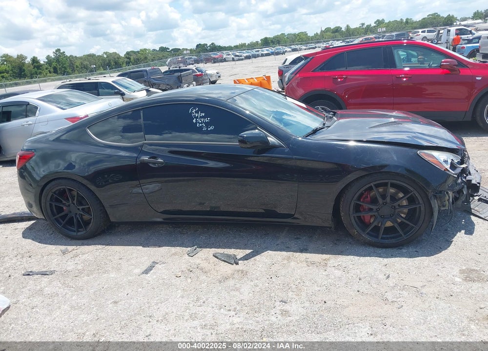 2013 HYUNDAI GENESIS 3.8 R-SPEC VIN: KMHHU6KJ8DU107985