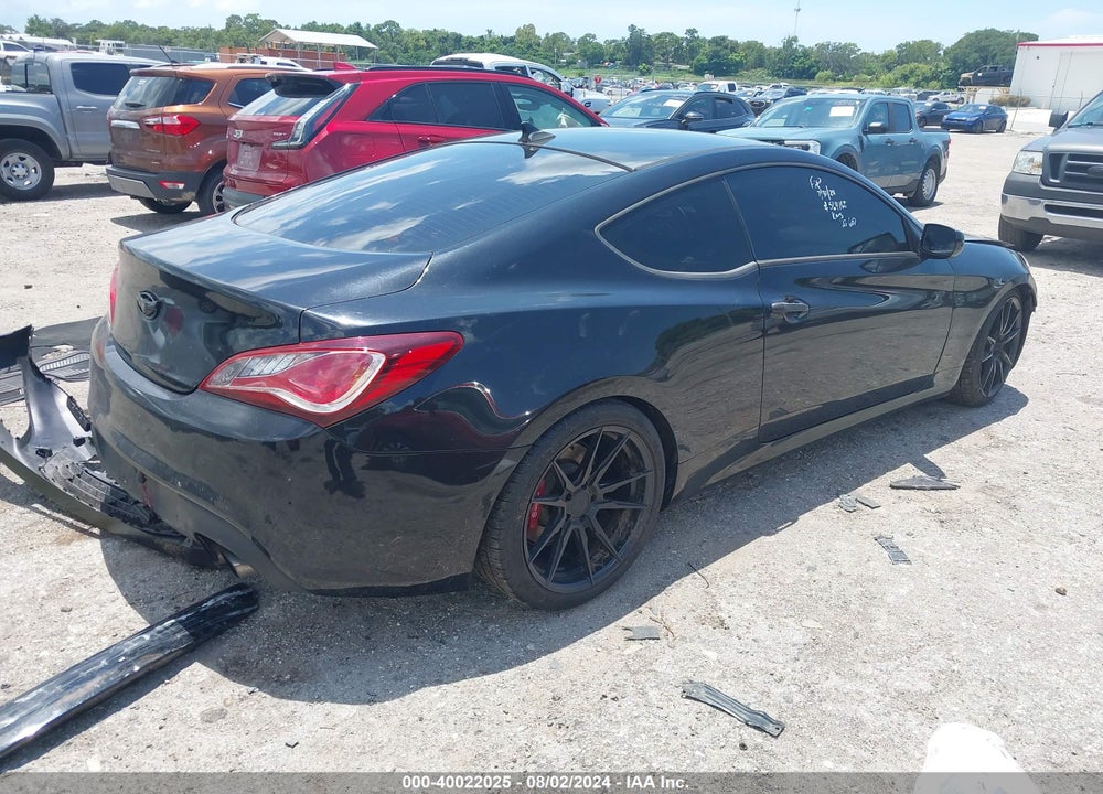 2013 HYUNDAI GENESIS 3.8 R-SPEC VIN: KMHHU6KJ8DU107985