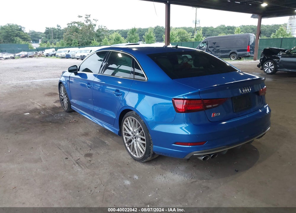 2019 AUDI S3 VIN: WAUF1GFF9KA087497