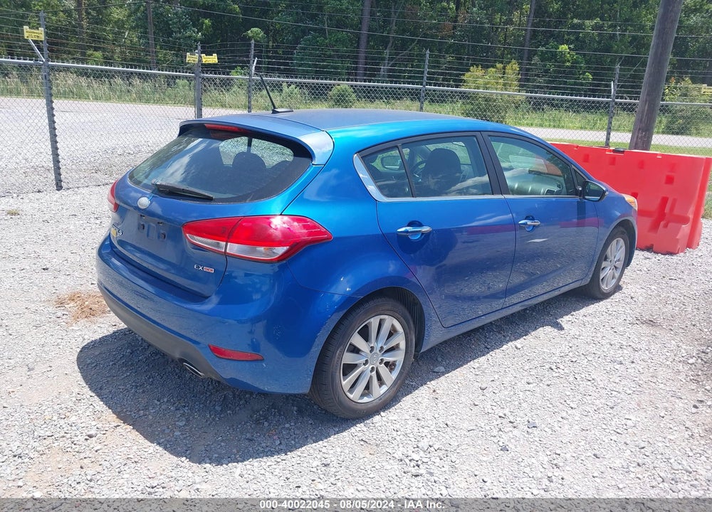 2014 KIA FORTE EX VIN: KNAFX5A82E5164056