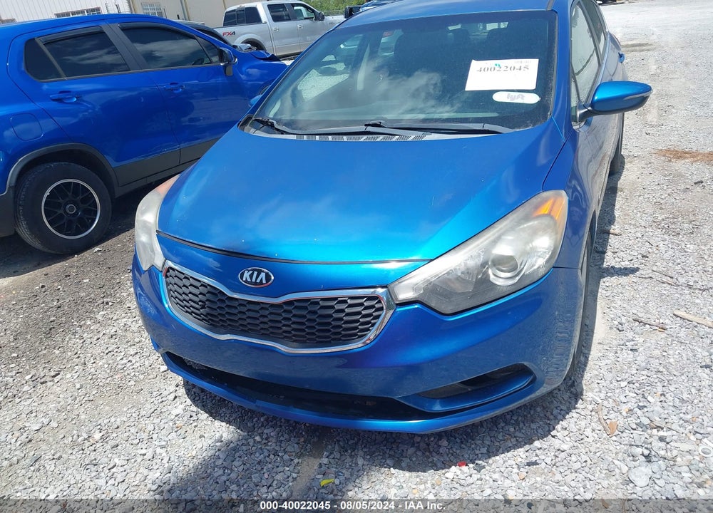 2014 KIA FORTE EX VIN: KNAFX5A82E5164056