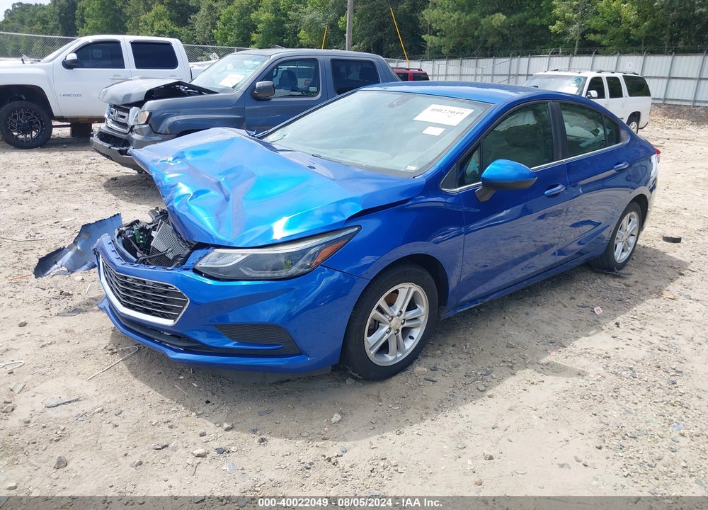2017 CHEVROLET CRUZE LT AUTO VIN: 1G1BE5SM6H7213005