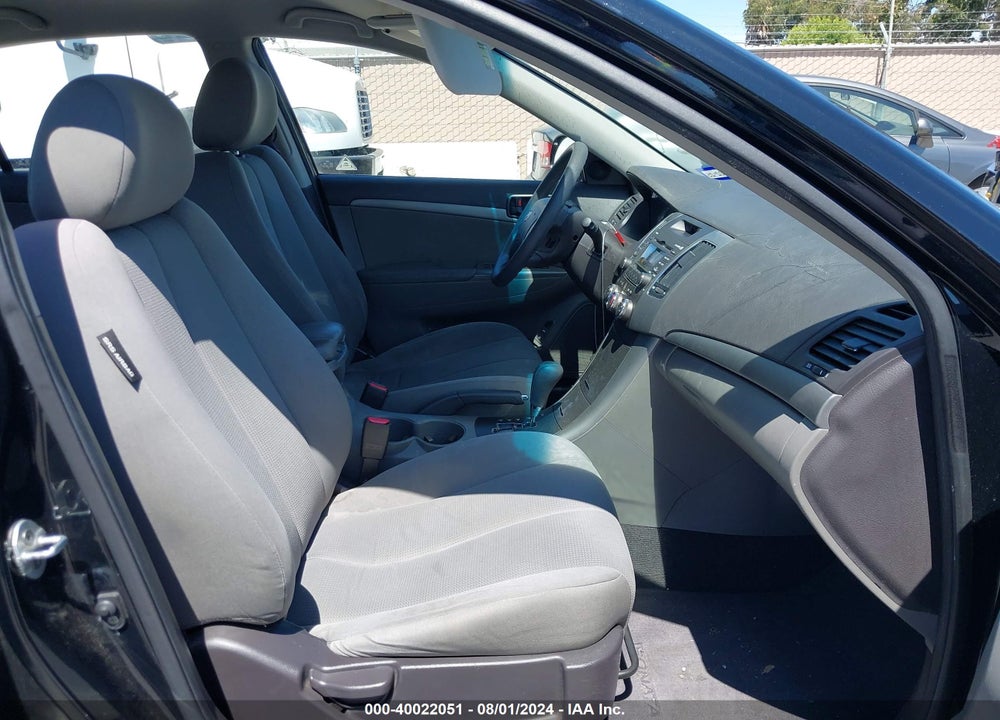2009 HYUNDAI SONATA GLS VIN: 5NPET46C69H447891