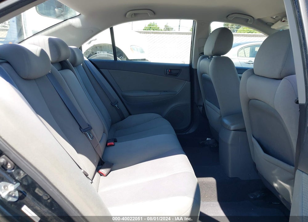 2009 HYUNDAI SONATA GLS VIN: 5NPET46C69H447891