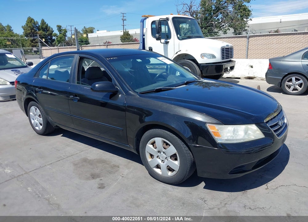 2009 HYUNDAI SONATA GLS VIN: 5NPET46C69H447891