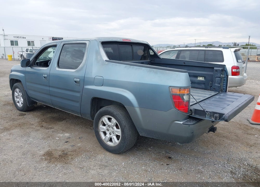 2006 HONDA RIDGELINE RTL VIN: 2HJYK16556H515291