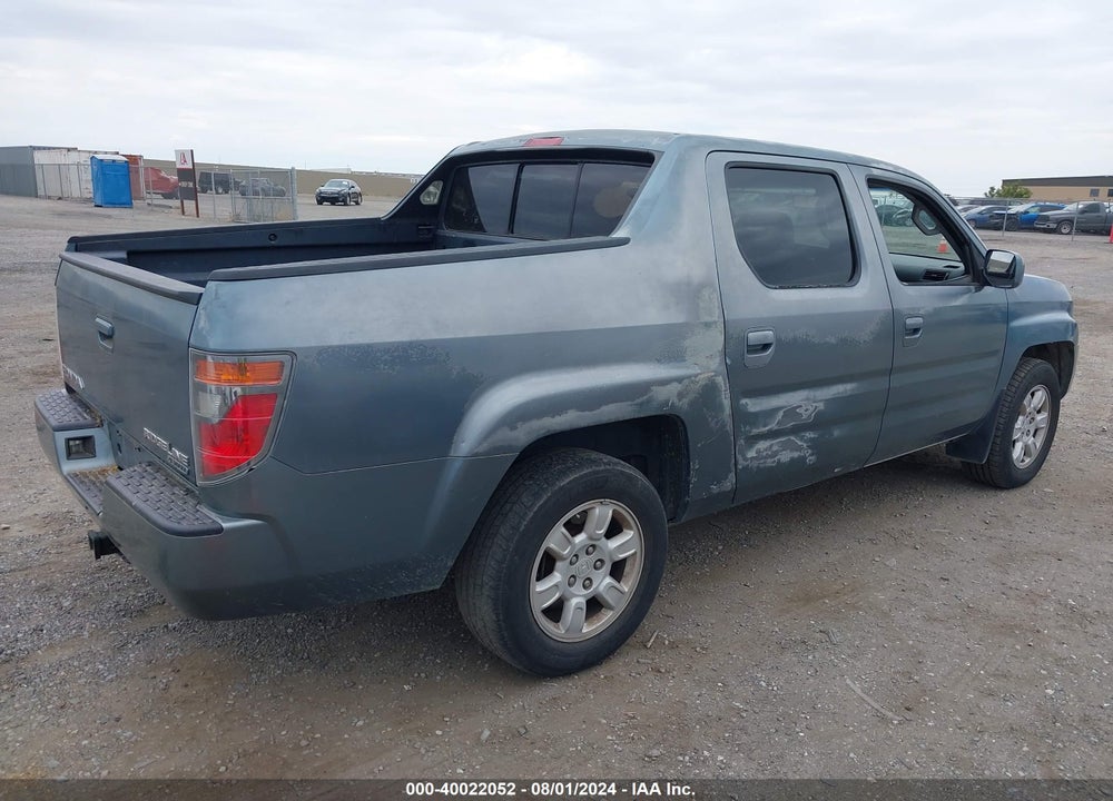 2006 HONDA RIDGELINE RTL VIN: 2HJYK16556H515291