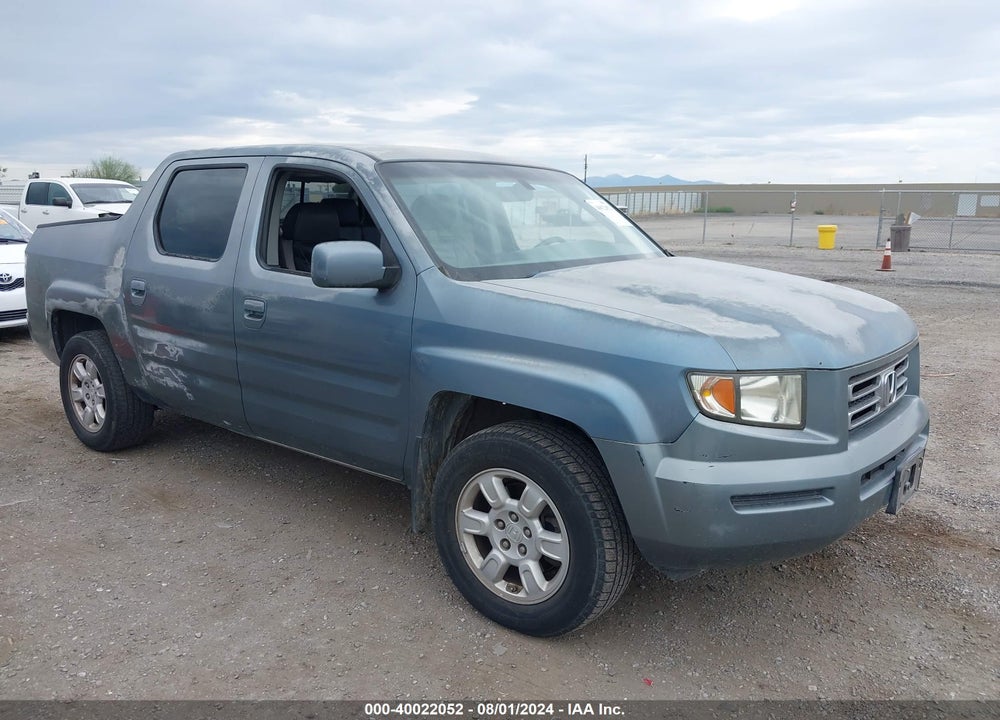 2006 HONDA RIDGELINE RTL VIN: 2HJYK16556H515291