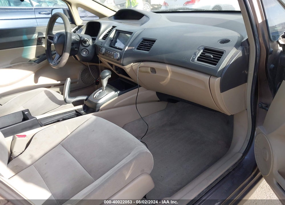 2009 HONDA CIVIC LX VIN: 1HGFA16599L016100