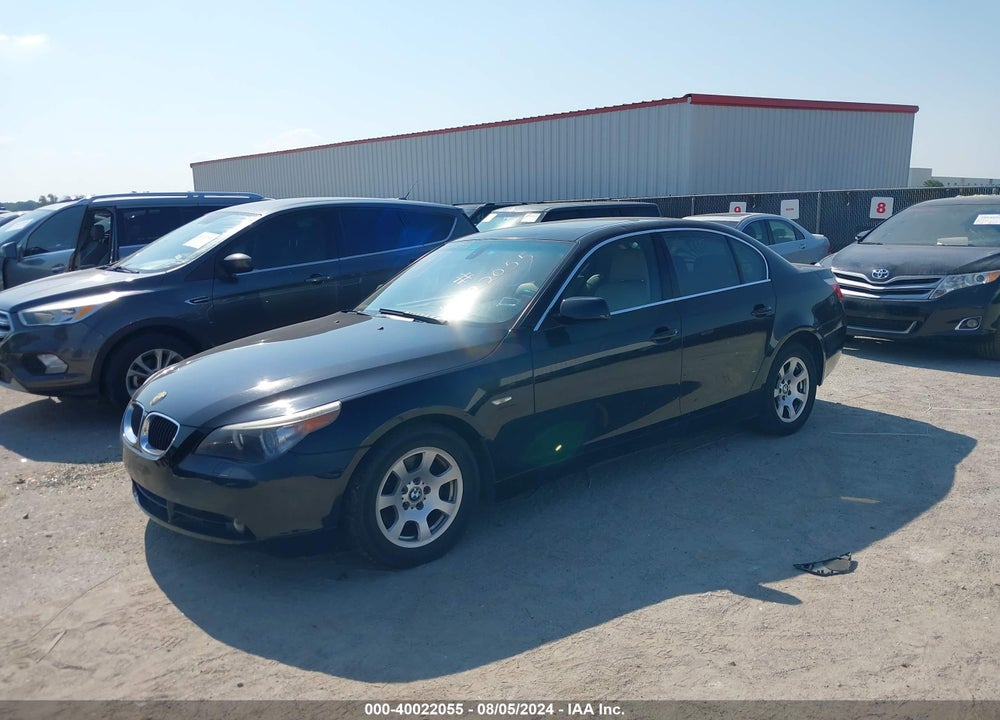 2004 BMW 525I VIN: WBANA53584B175384