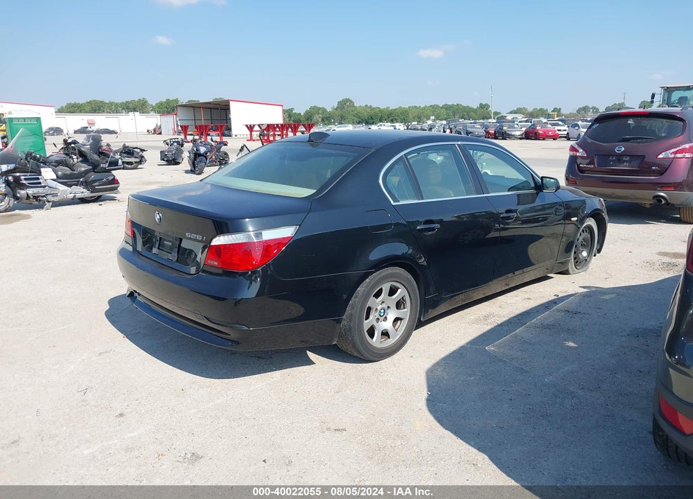 2004 BMW 525I VIN: WBANA53584B175384