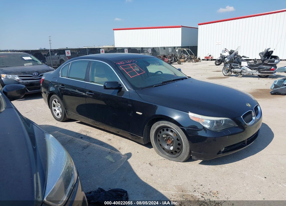 2004 BMW 525I VIN: WBANA53584B175384