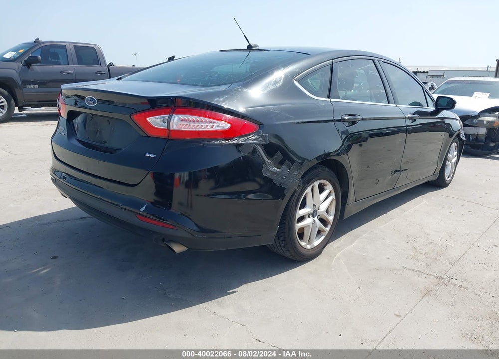 2016 FORD FUSION SE VIN: 3FA6P0H70GR192690