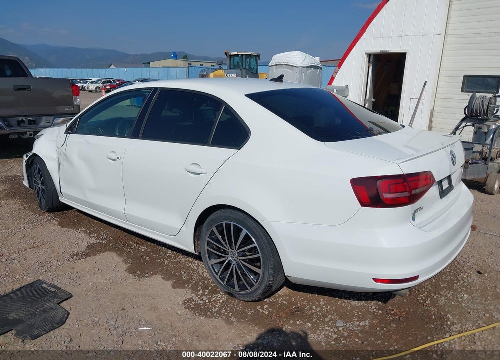 2016 VOLKSWAGEN JETTA 1.8T SPORT VIN: 3VWD17AJ3GM409418